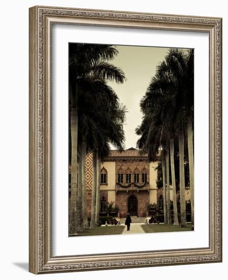 USA, Florida, Sarasota, Ringling Museum, Ca D'Zan, John Ringing Mansion-Walter Bibikow-Framed Photographic Print