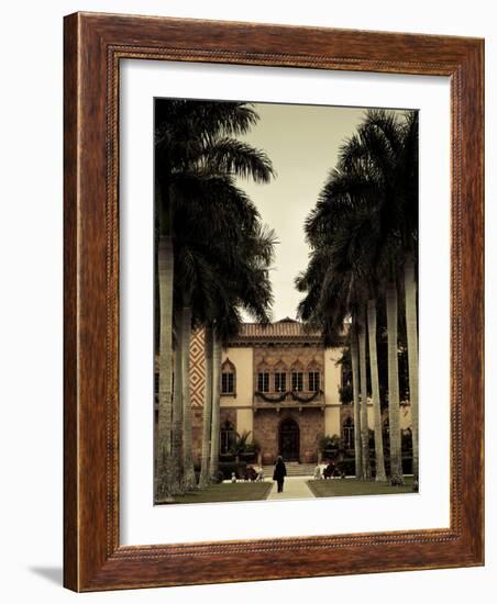 USA, Florida, Sarasota, Ringling Museum, Ca D'Zan, John Ringing Mansion-Walter Bibikow-Framed Photographic Print