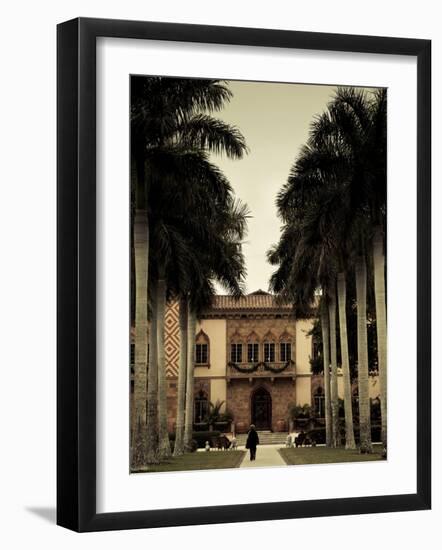 USA, Florida, Sarasota, Ringling Museum, Ca D'Zan, John Ringing Mansion-Walter Bibikow-Framed Photographic Print