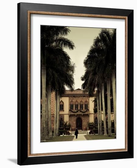 USA, Florida, Sarasota, Ringling Museum, Ca D'Zan, John Ringing Mansion-Walter Bibikow-Framed Photographic Print