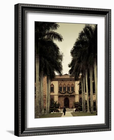 USA, Florida, Sarasota, Ringling Museum, Ca D'Zan, John Ringing Mansion-Walter Bibikow-Framed Photographic Print