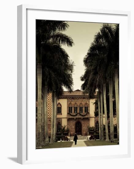 USA, Florida, Sarasota, Ringling Museum, Ca D'Zan, John Ringing Mansion-Walter Bibikow-Framed Photographic Print