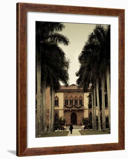 USA, Florida, Sarasota, Ringling Museum, Ca D'Zan, John Ringing Mansion-Walter Bibikow-Framed Photographic Print