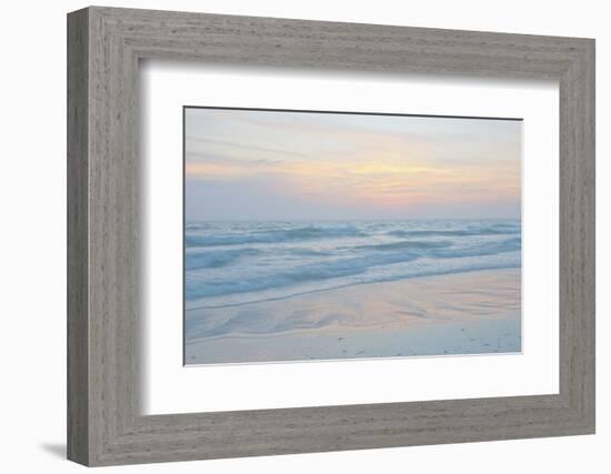 USA, Florida, Sarasota. Siesta Key, Sunset Reflections-Bernard Friel-Framed Photographic Print