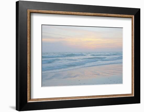 USA, Florida, Sarasota. Siesta Key, Sunset Reflections-Bernard Friel-Framed Photographic Print