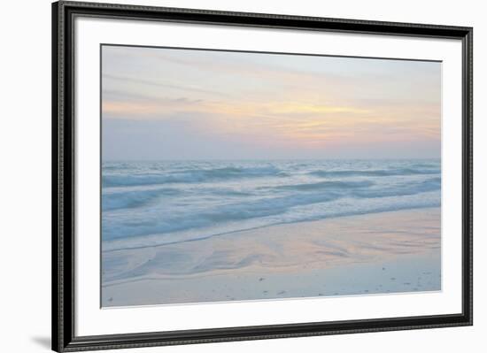 USA, Florida, Sarasota. Siesta Key, Sunset Reflections-Bernard Friel-Framed Photographic Print