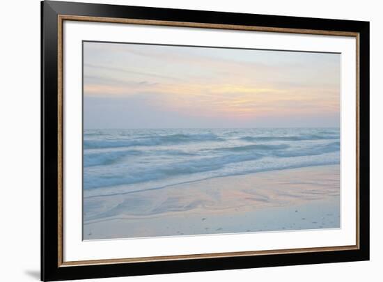 USA, Florida, Sarasota. Siesta Key, Sunset Reflections-Bernard Friel-Framed Photographic Print