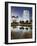 USA, Florida, Sarasota, Skyline and One Sarasota Tower Building-Walter Bibikow-Framed Photographic Print