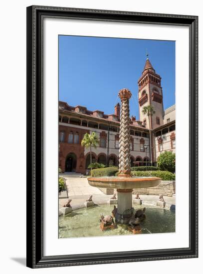 USA, Florida, St. Augustine, Hotel Ponce de Leon, Flagler College.-Lisa S. Engelbrecht-Framed Photographic Print