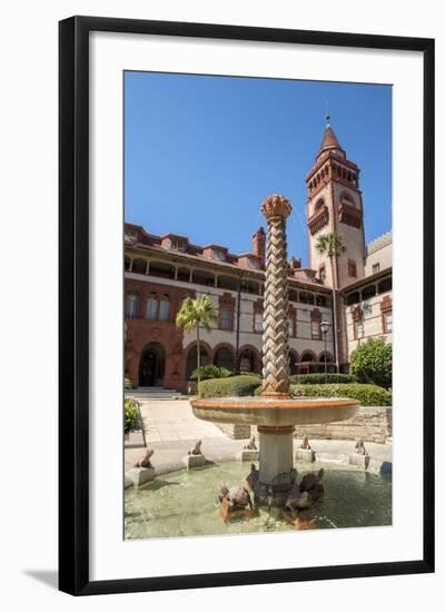 USA, Florida, St. Augustine, Hotel Ponce de Leon, Flagler College.-Lisa S. Engelbrecht-Framed Photographic Print