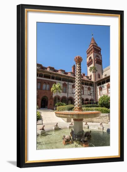 USA, Florida, St. Augustine, Hotel Ponce de Leon, Flagler College.-Lisa S. Engelbrecht-Framed Photographic Print