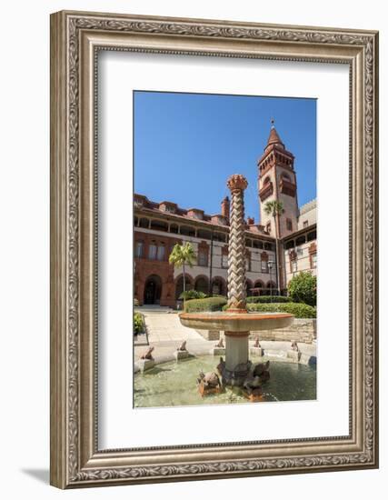 USA, Florida, St. Augustine, Hotel Ponce de Leon, Flagler College.-Lisa S. Engelbrecht-Framed Photographic Print