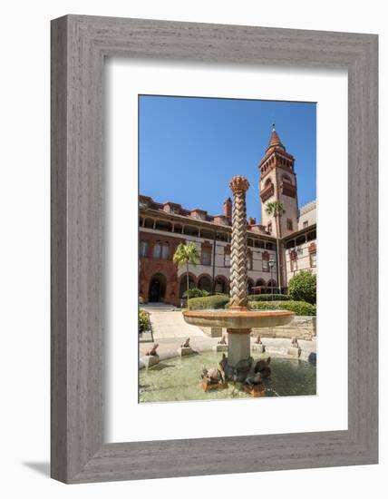 USA, Florida, St. Augustine, Hotel Ponce de Leon, Flagler College.-Lisa S. Engelbrecht-Framed Photographic Print