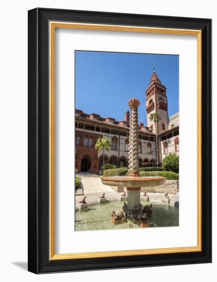 USA, Florida, St. Augustine, Hotel Ponce de Leon, Flagler College.-Lisa S. Engelbrecht-Framed Photographic Print