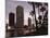 USA, Florida, Tampa, Skyline from Hillsborough River-Walter Bibikow-Mounted Photographic Print