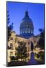 USA, Georgia, Atlanta, Georgia State Capitol Building, State House-Walter Bibikow-Mounted Photographic Print