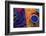 USA; Georgia; Savannah; Silver cup of sand used by Tibetan Monks for the art of sand painting-Joanne Wells-Framed Photographic Print