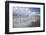 USA, Georgia, Tybee Island. Clouds and waves in morning light at the beach.-Joanne Wells-Framed Photographic Print