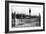 USA, Georgia, Tybee Island, Fences and Lighthouse-Ann Collins-Framed Photographic Print