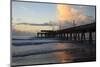 USA, Georgia, Tybee Island, Tybee Pier at sunrise.-Joanne Wells-Mounted Photographic Print