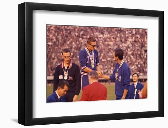 Usa Gold Medalist During the 1964 Tokyo Summer Olympic Games-John Dominis-Framed Photographic Print