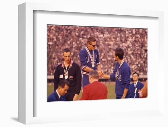 Usa Gold Medalist During the 1964 Tokyo Summer Olympic Games-John Dominis-Framed Photographic Print