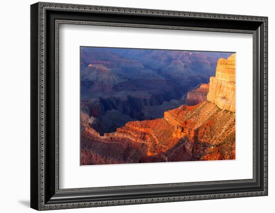 USA, Grand Canyon National Park, Sunset-Catharina Lux-Framed Photographic Print