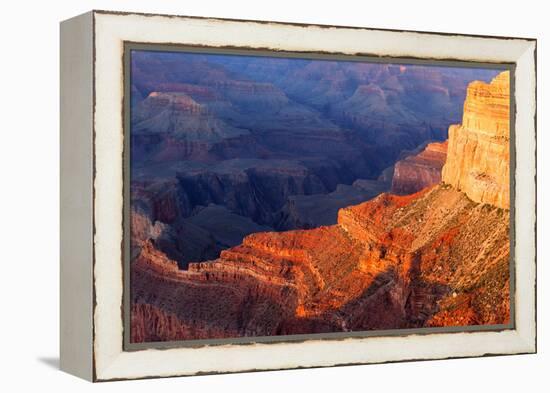 USA, Grand Canyon National Park, Sunset-Catharina Lux-Framed Premier Image Canvas