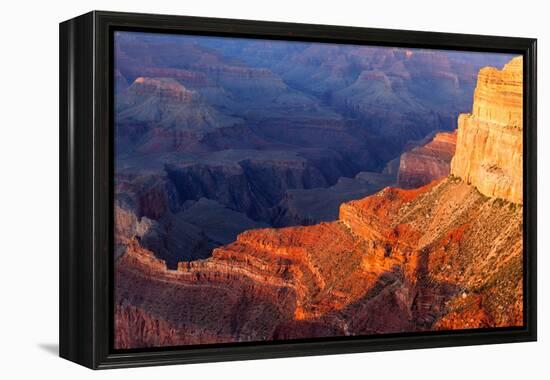 USA, Grand Canyon National Park, Sunset-Catharina Lux-Framed Premier Image Canvas