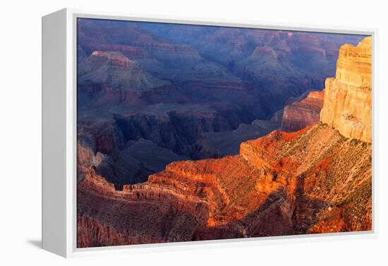 USA, Grand Canyon National Park, Sunset-Catharina Lux-Framed Premier Image Canvas