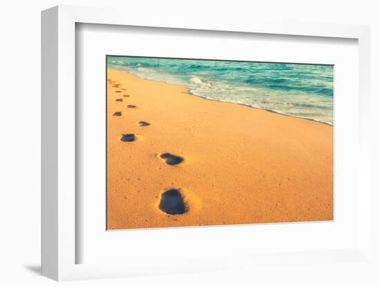 USA, Hawaii, Kauai, Kapa'a, be-Savanah Plank-Framed Photo