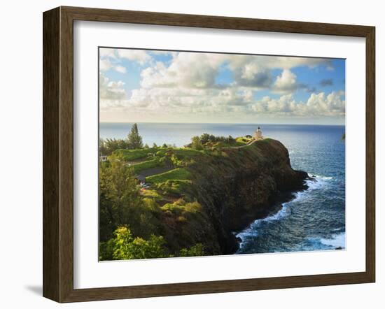 USA, Hawaii, Kauai, Kilauea Lighthouse-Michele Falzone-Framed Photographic Print