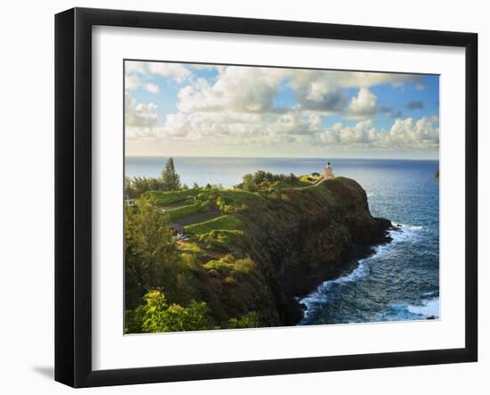 USA, Hawaii, Kauai, Kilauea Lighthouse-Michele Falzone-Framed Photographic Print