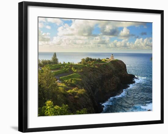 USA, Hawaii, Kauai, Kilauea Lighthouse-Michele Falzone-Framed Photographic Print