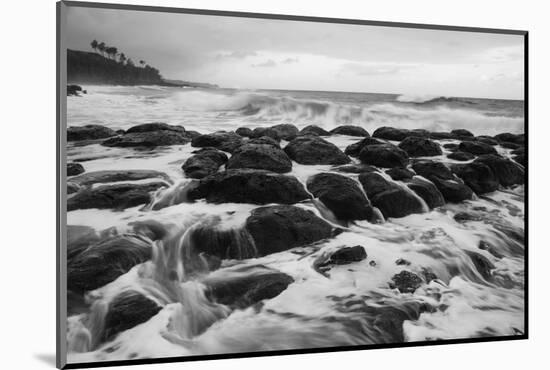 USA, Hawaii, Kauai. Rocky Beach-Dennis Flaherty-Mounted Photographic Print