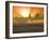 USA, Hawaii, Kauai, sunset-Savanah Plank-Framed Photo