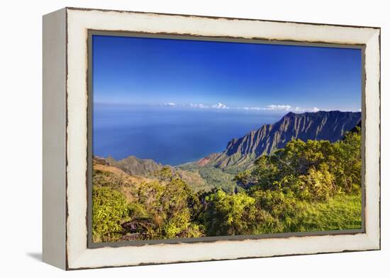 USA, Hawaii, Maui, Canyon Overlook-Terry Eggers-Framed Premier Image Canvas