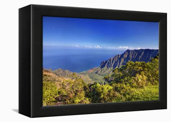 USA, Hawaii, Maui, Canyon Overlook-Terry Eggers-Framed Premier Image Canvas