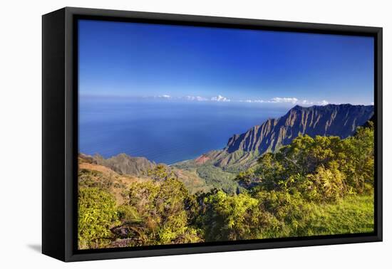 USA, Hawaii, Maui, Canyon Overlook-Terry Eggers-Framed Premier Image Canvas