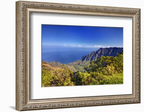 USA, Hawaii, Maui, Canyon Overlook-Terry Eggers-Framed Photographic Print