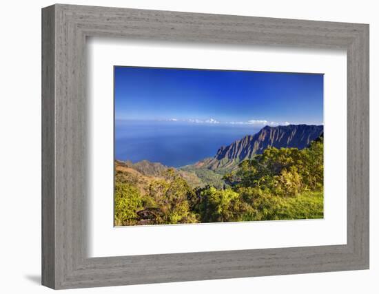 USA, Hawaii, Maui, Canyon Overlook-Terry Eggers-Framed Photographic Print