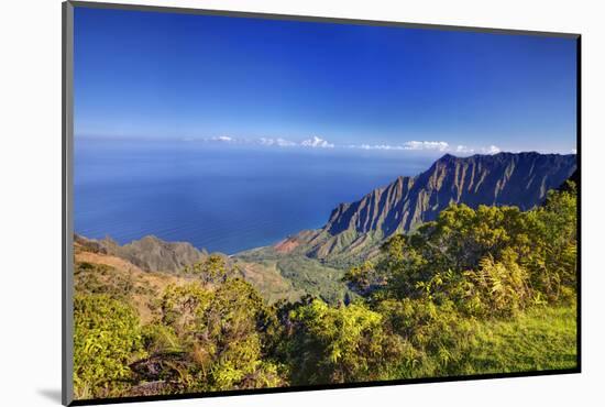 USA, Hawaii, Maui, Canyon Overlook-Terry Eggers-Mounted Photographic Print