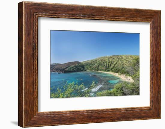 USA, Hawaii, Oahu, Hanauma Bay-Rob Tilley-Framed Photographic Print