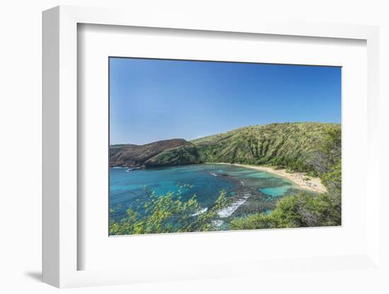 USA, Hawaii, Oahu, Hanauma Bay-Rob Tilley-Framed Photographic Print