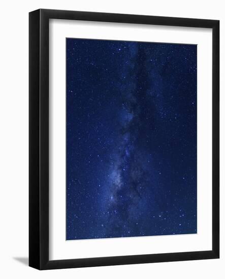 USA, Hawaii, the Big Island, Milky Way from Mauna Kea Observatory (4200m)-Michele Falzone-Framed Photographic Print