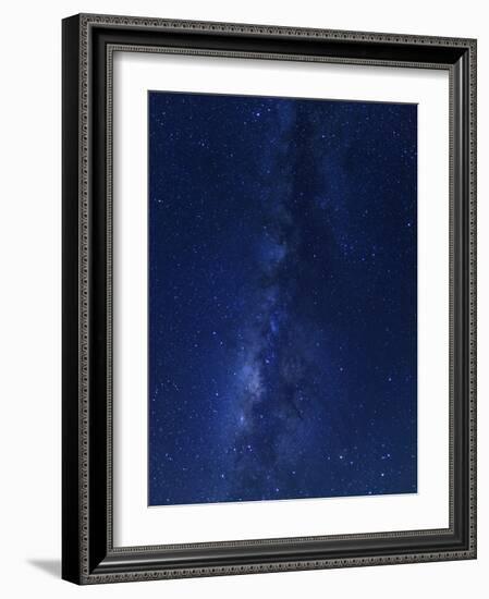 USA, Hawaii, the Big Island, Milky Way from Mauna Kea Observatory (4200m)-Michele Falzone-Framed Photographic Print