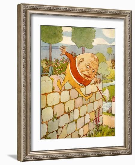 USA Humpty Dumpty Book Plate-null-Framed Giclee Print