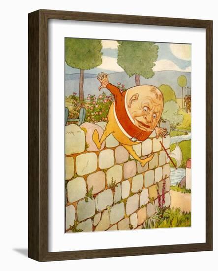 USA Humpty Dumpty Book Plate-null-Framed Giclee Print