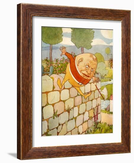 USA Humpty Dumpty Book Plate-null-Framed Giclee Print