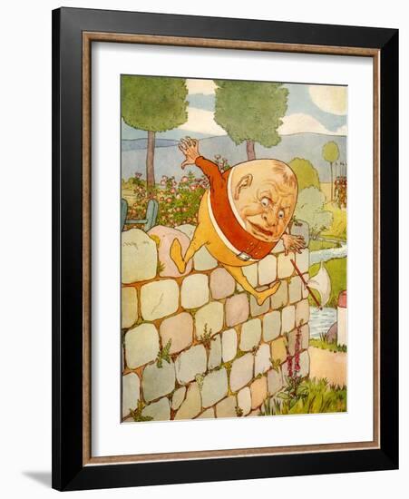 USA Humpty Dumpty Book Plate-null-Framed Giclee Print